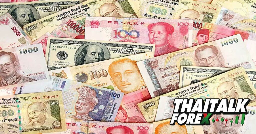 สกุลเงินเอเชียอ่อนค่า