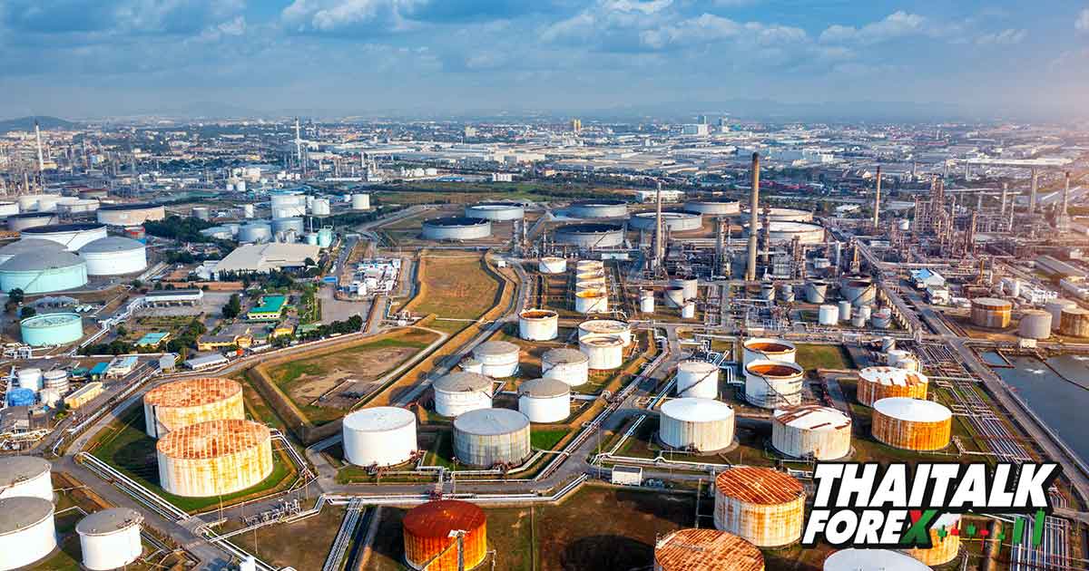 น้ำมัน WTI ร่วงกว่า 1 บาร์เรลหลังประกาศข้อมูลสต็อกน้ำมันดิบของสหรัฐสูงขึ้น